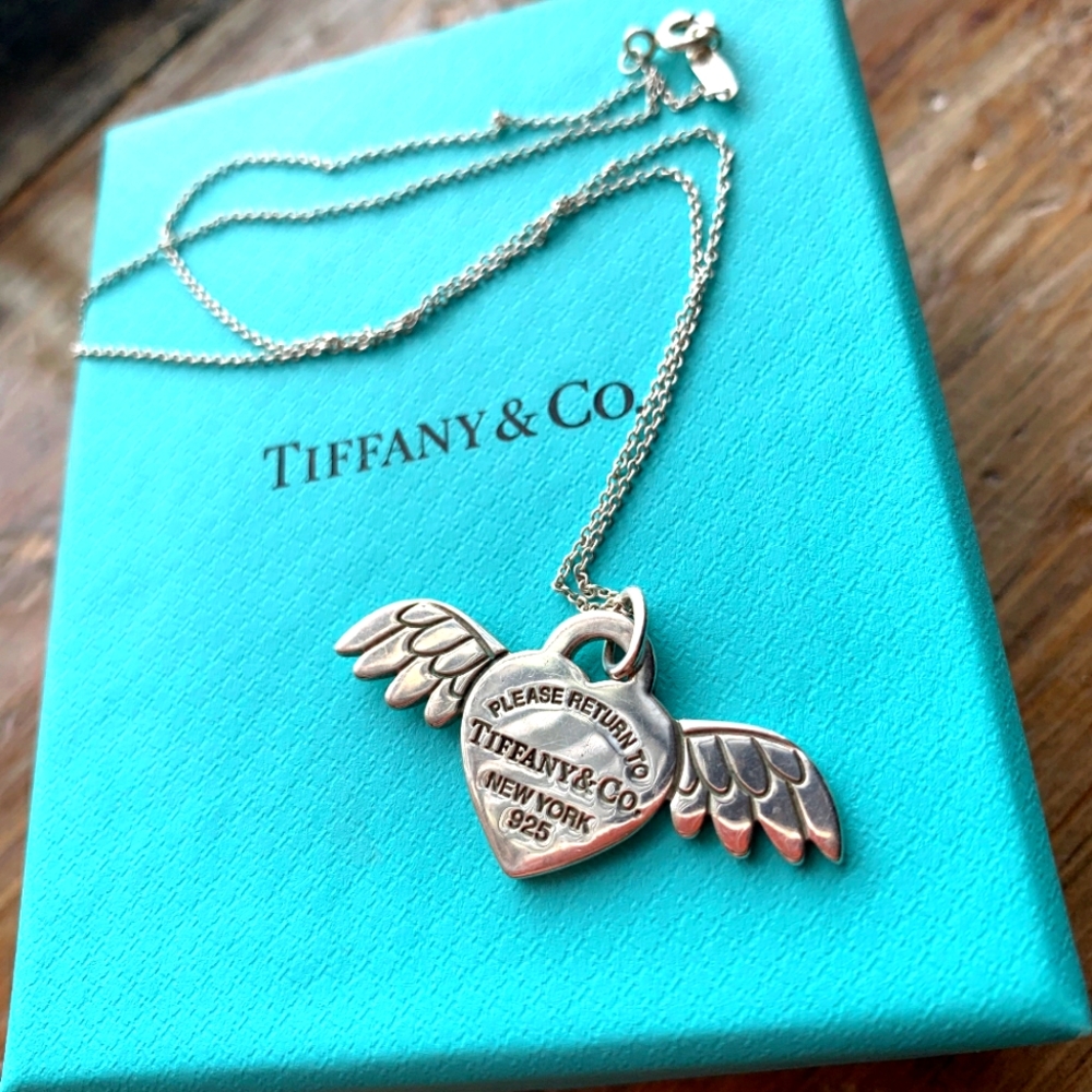 [SOLD] Tiffany & Co. "Return to Tiffany" Angel Wings Necklace